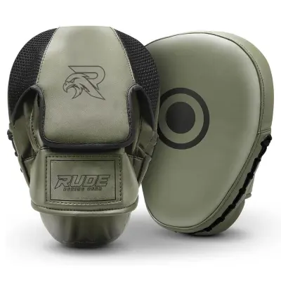 Black professional boxing gloves