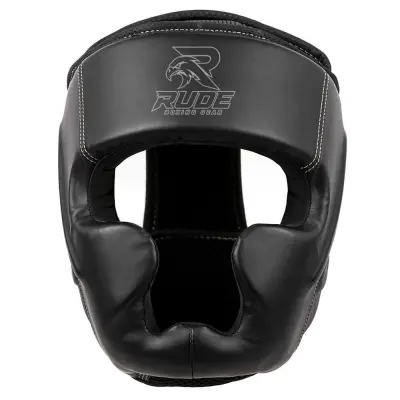 Black professional boxing gloves