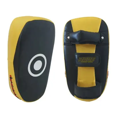 Black professional boxing gloves