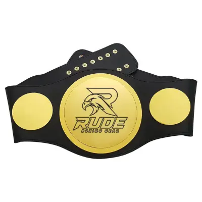 Black professional boxing gloves